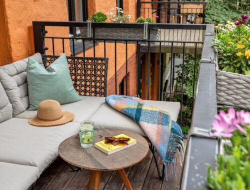 un balcon cosy