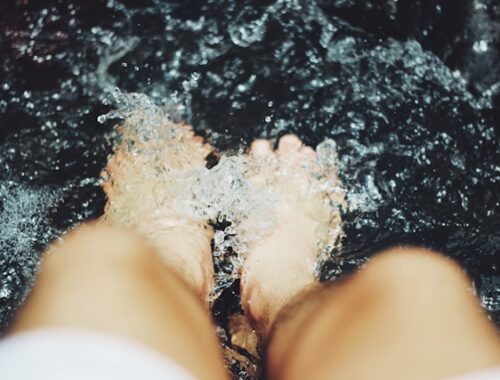 Bains de pieds