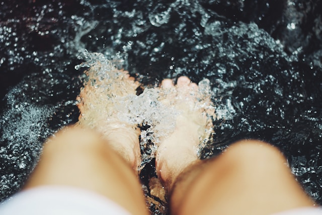 Bains de pieds