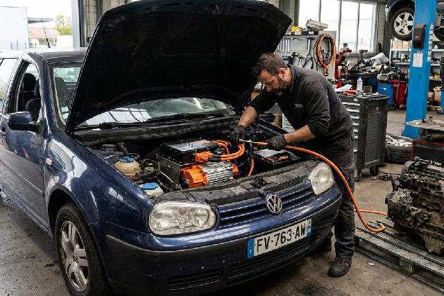 diesel en électrique