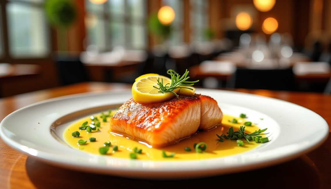 Recette détaillée d’un saumon sauce citronnée façon restaurant gastronomique